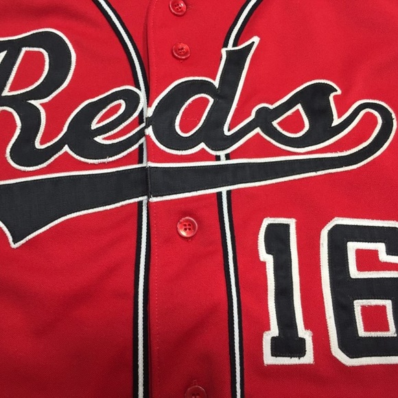 Cincinnati Reds VTG Sewn Button Jersey - Picture 4 of 8